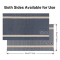 Premium Anti-Slip Woven Placemats – Beige 4 Pack, Heat Resistant