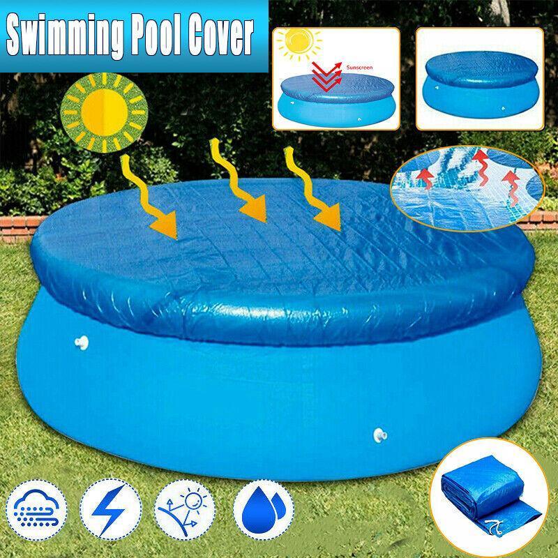Premium Round Swimming Pool Cover – Blue 366cm