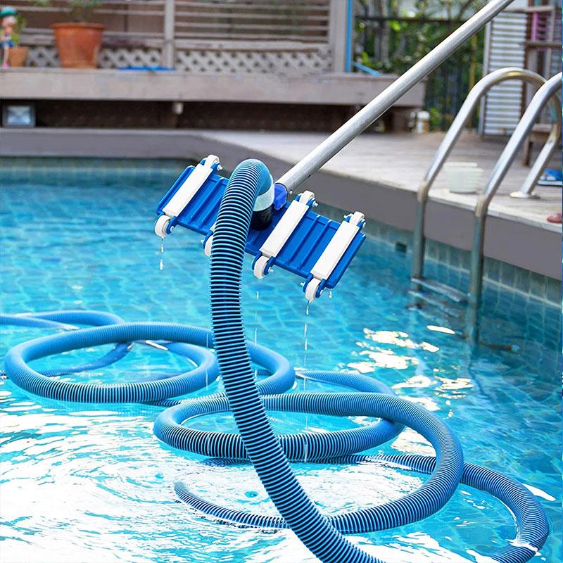 Premium Flexible Pool Vacuum Head with Wheels – 38mm Hose Fit