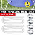 Intex Pool Pump Replacement Hose Pipes - 32mm, 2 Pack