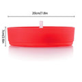 Premium Foldable Silicone Microwave Popcorn Bucket – with Lid