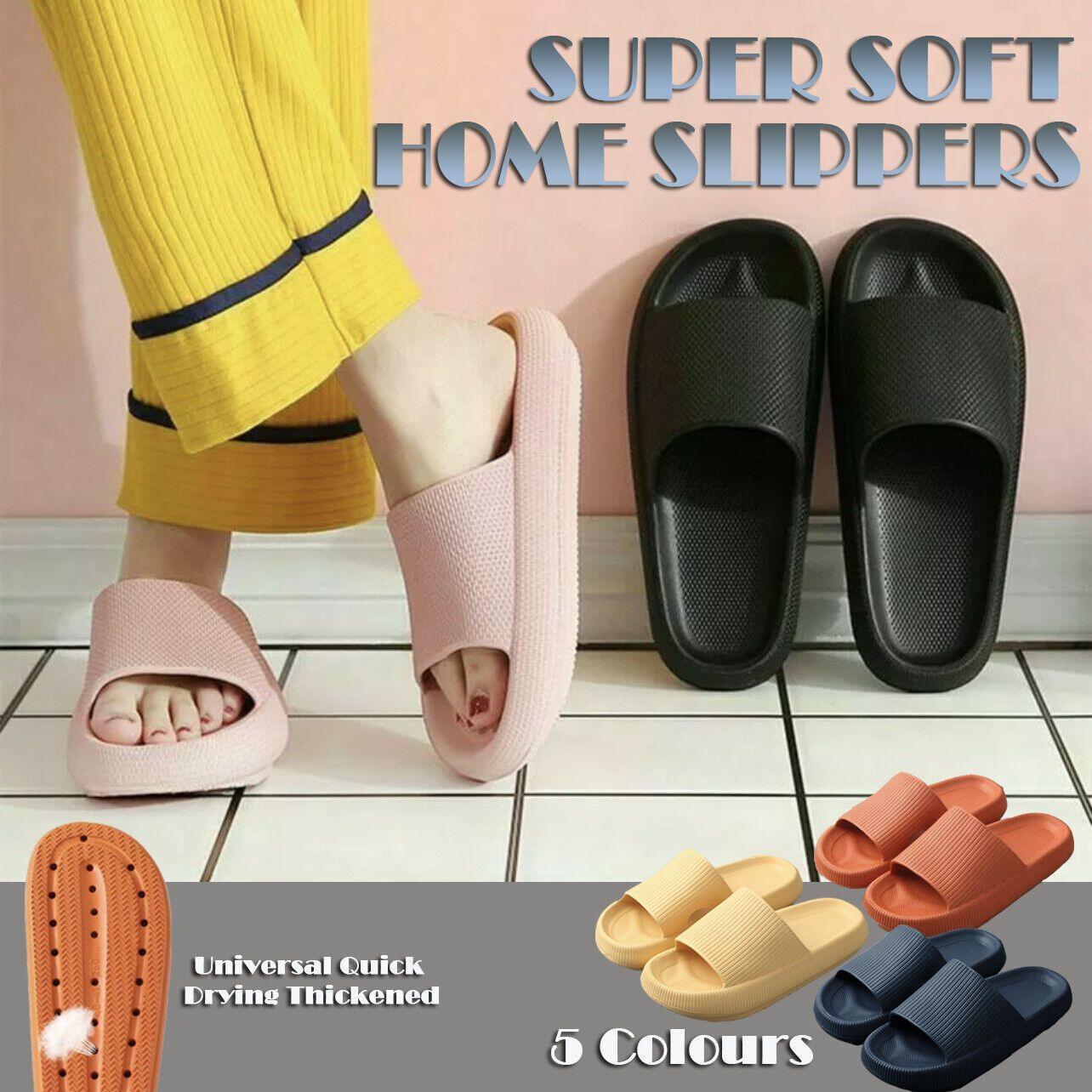 Premium Orange Ultra Soft EVA Pillow Slides Anti Slip 38-39