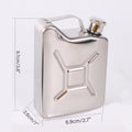 Premium Stainless Steel Camping Fuel Flask - 146ml