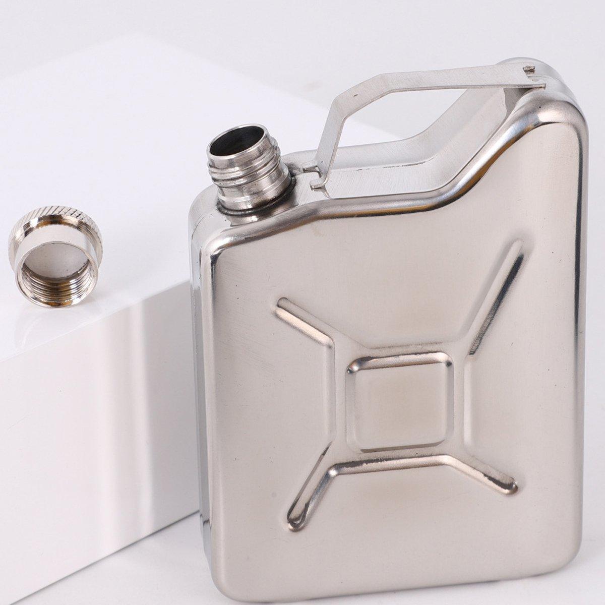 Premium Stainless Steel Camping Fuel Flask - 146ml
