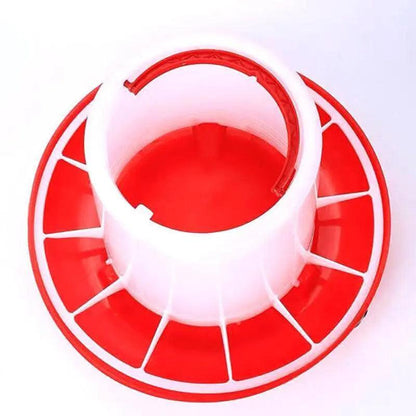 Rooster Farms Durable Poultry Feeder and Waterer for Chicken - Easy Installation