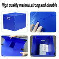 Premium Foldable Waterproof Plastic Storage Box – Blue 40 x 30 x 30cm