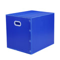 Durable Large Capacity Waterproof Plastic Storage Box Foldable 70x50x50cm - SuperSaverAU - view 3