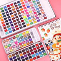 12-90 Watercolour Paint Set with Brush - 12 Vibrant Colours, Portable Kit - SuperSaverAU - view 3
