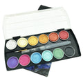 12-90 Watercolour Paint Set with Brush - 12 Vibrant Colours, Portable Kit - SuperSaverAU - view 5