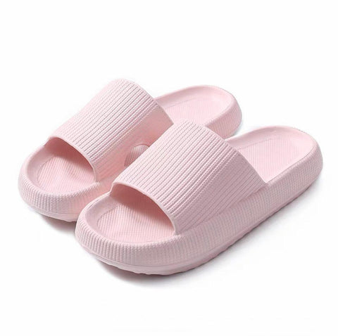 Premium Pink Ultra Soft EVA Pillow Slides Anti Slip 40-41