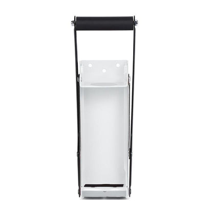 Can Crusher, 16oz Aluminum Can Smasher with Wall Mount & Bottle Opener - White