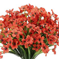 Premium Artificial Spring Grass Flowers – Peach 12 Pack