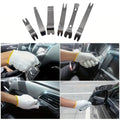 Premium 6 Piece Metal Pry Bar Fastener Remover Tool Set