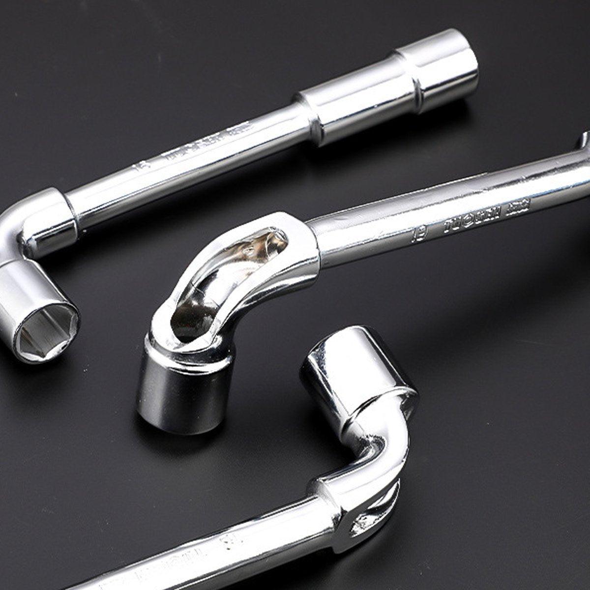 Premium Chrome-Vanadium L-Shaped Socket Wrench - 21mm