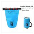Premium 20L Yellow Waterproof PVC Dry Bag Outdoor Camping Fishing Canoeing