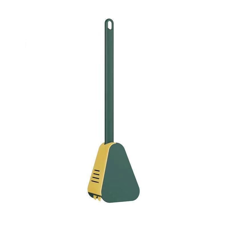 Premium Golf Head Silicone Toilet Brush – White