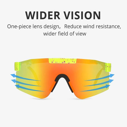 Unisex Cycling Sunglasses - Lightweight Impact-Resistant Eyewear