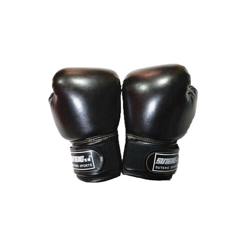 Premium Kids Boxing Sparring Gloves with Ventilated Palm & PU Leather - White