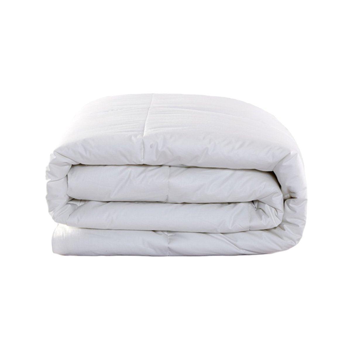 Luxury Hotel Quilt Core – Soft Microfiber Down Alternative Comforter for All Seasons - 140x210cm-Cotton