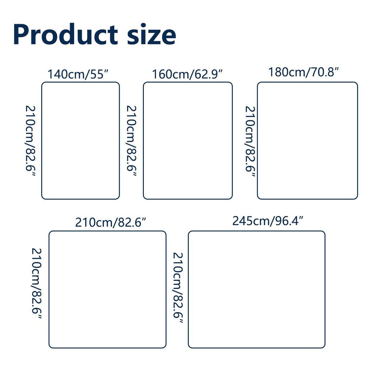 Luxury Hotel Quilt Core – Soft Microfiber Down Alternative Comforter for All Seasons - 180x210cm-Brushed