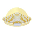 Premium Rabbit Litter Box with Hygienic Grid - Yellow