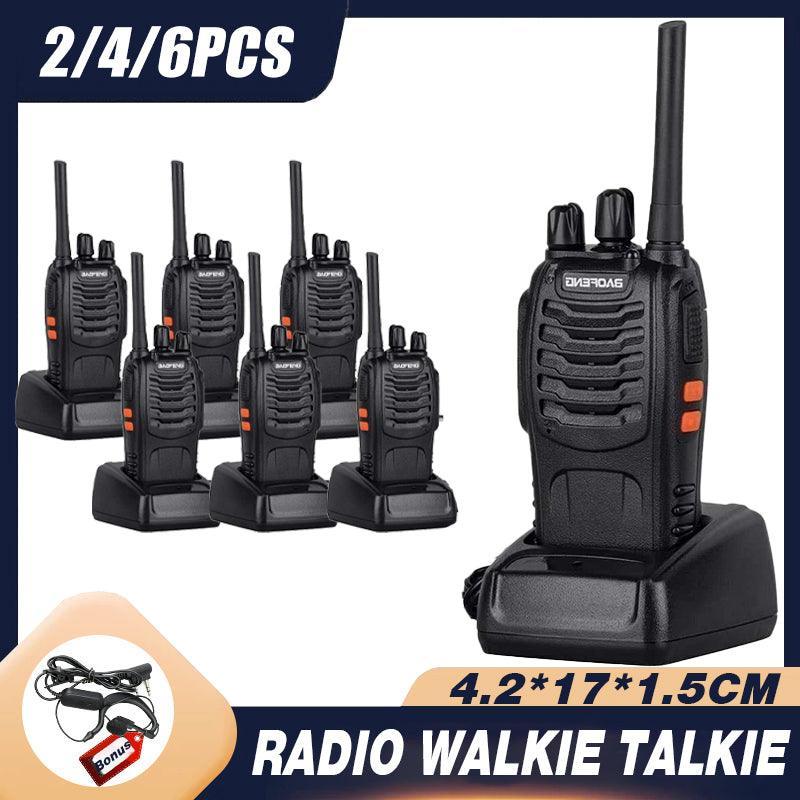BF-88E Two Way Radio Walkie Talkies - UHF 400-470MHz, 2 PCS