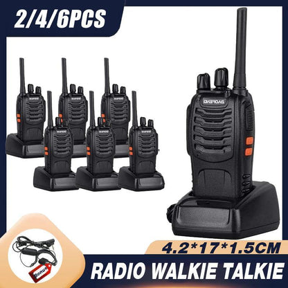 BF-88E Two Way Radio Walkie Talkies - UHF 400-470MHz, 2 PCS