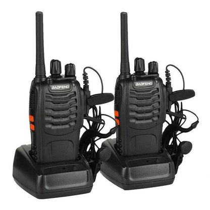 BF-88E Two Way Radio Walkie Talkies - UHF 400-470MHz, 2 PCS