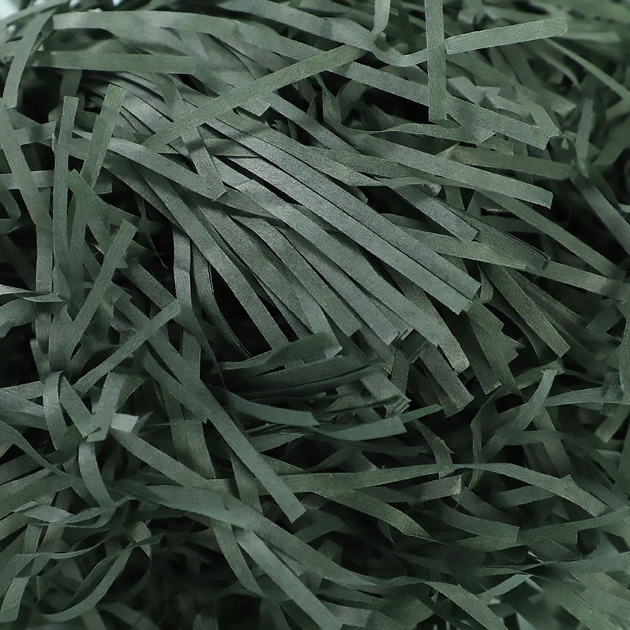 Premium Raffia Paper Shreds Gift Box Filler – Army Green 500g