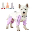 Pullable Dog Four-Legged Raincoat - Waterproof, Hooded, Reflective - XXL - SuperSaverAU - view 2