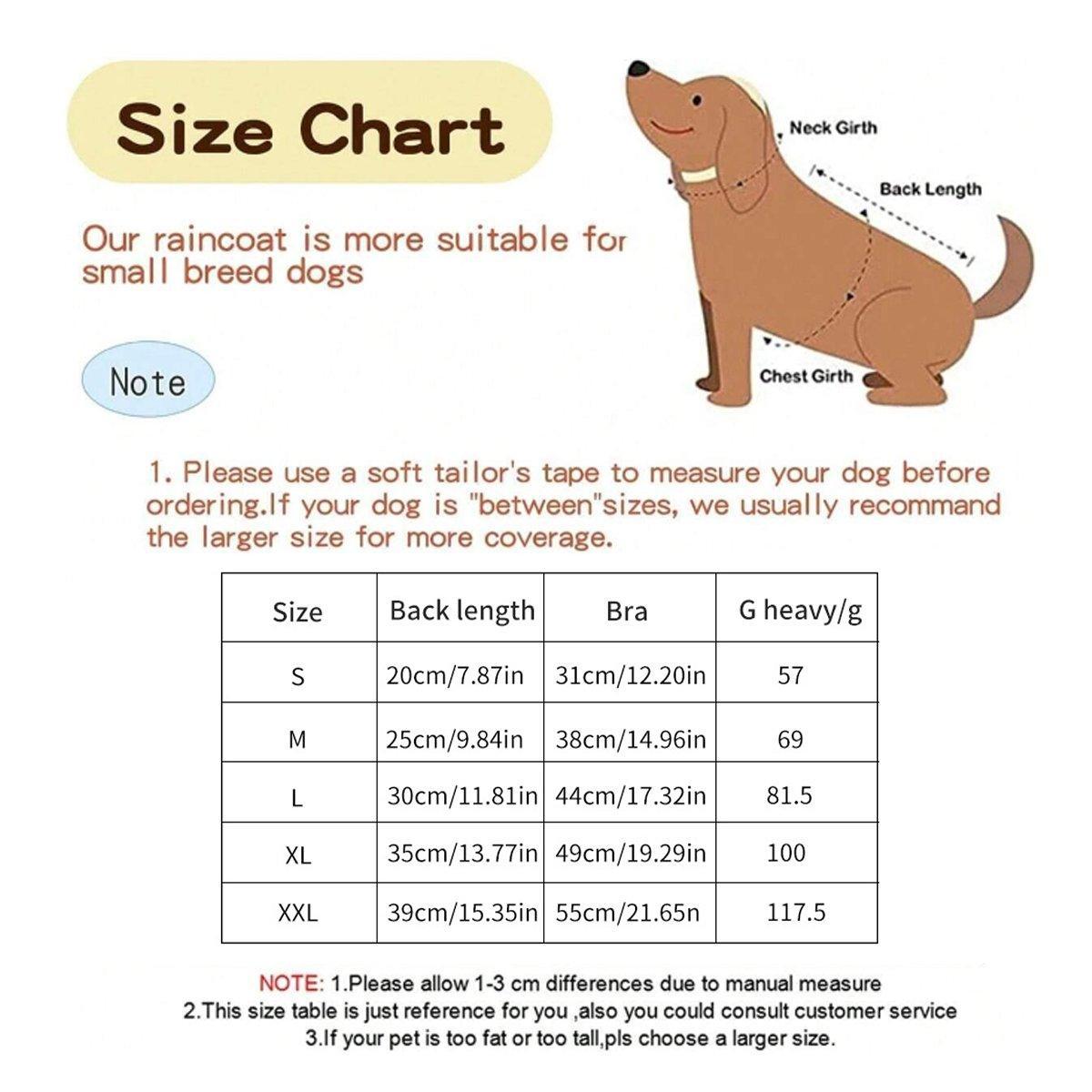 Pullable Dog Four-Legged Raincoat - Waterproof, Hooded, Reflective - XXL