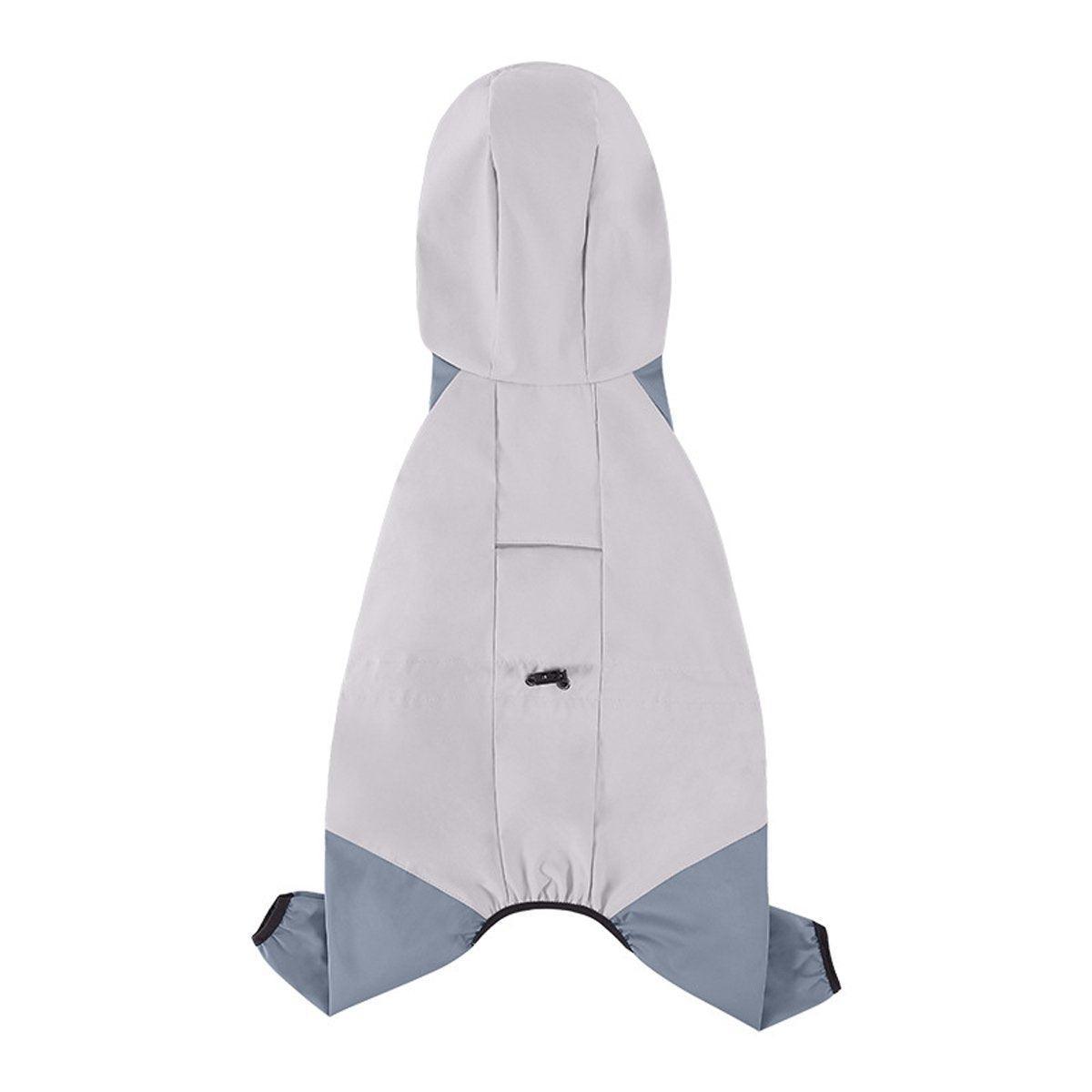 Pullable Dog Four-Legged Raincoat - Waterproof, Hooded, Reflective - XXL - SuperSaverAU - view 15