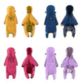 Premium Blue Waterproof Dog Raincoat with Hood & Reflective Strips - XL