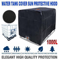 Premium 1000L IBC Water Tank Cover 210D Oxford UV Waterproof Outdoor Hood