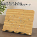Premium Small Wooden Adjustable Reading Stand Book Holder Desk Bracket