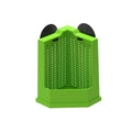 Premium Reptile Hunting Dish with Suction Cups - Green L