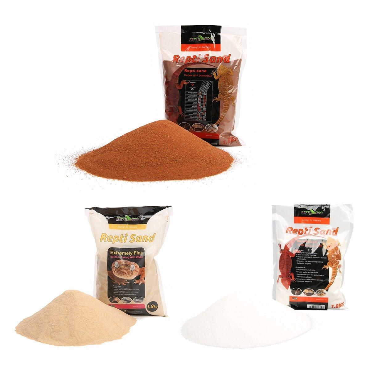 Premium Calcium-Rich Reptile Sand - Orange 1.8kg
