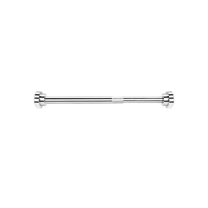 Stainless Steel Adjustable Tension Rod 50-160cm, Easy Install, No Drilling