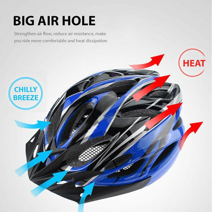 Premium Lightweight Bicycle Helmet for Road & Mountain Biking - Black