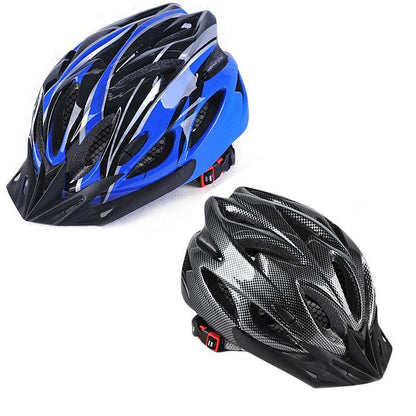 Premium Lightweight Bicycle Helmet for Road & Mountain Biking - Black Red