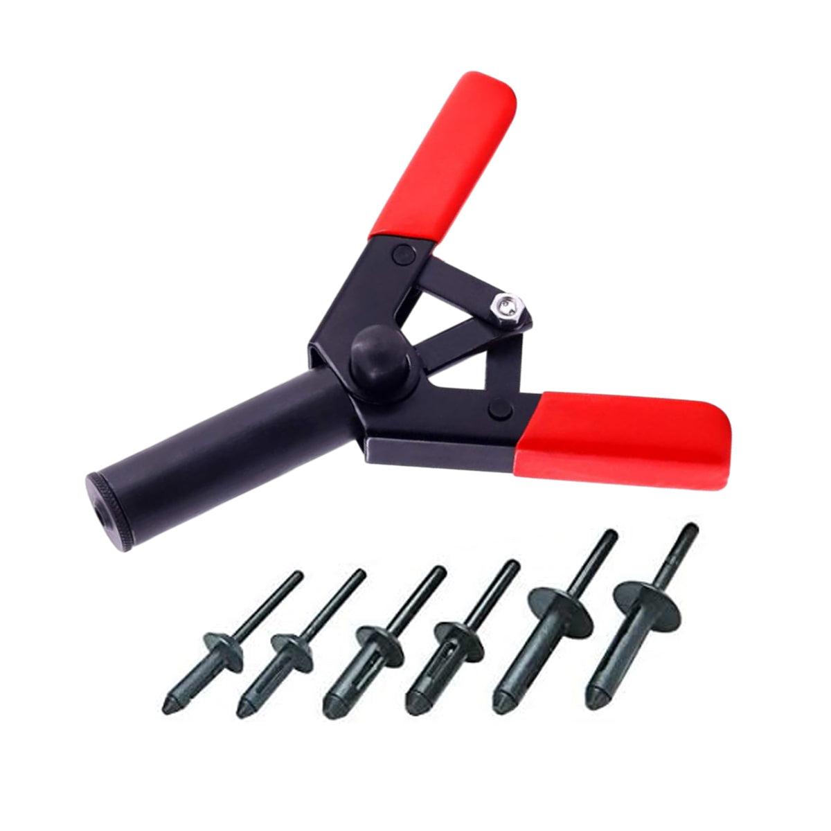 41-Piece Quick Release Rivet Tool Set with Polyethylene Rivets