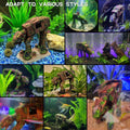 Aquascape Car Theme Fish Tank Ornament, 12 x 7 x 14 cm, Resin Aquarium Decor - SuperSaverAU - view 4