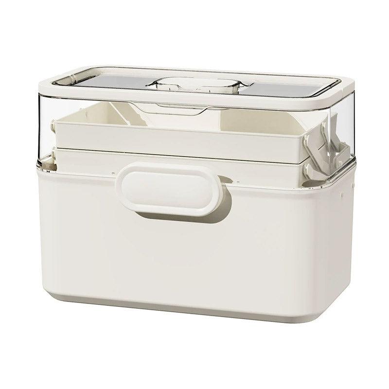 3 Layer Medicine Storage Box by Premium - Family First Aid Organizer