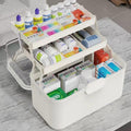 3 Layer Medicine Storage Box by Premium - Family First Aid Organizer - SuperSaverAU - view 4