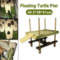 Durable Turtle Dock 40.5 x 28 x 41 cm - Floating Basking Platform for Aquatic Turtles - SuperSaverAU - view 1