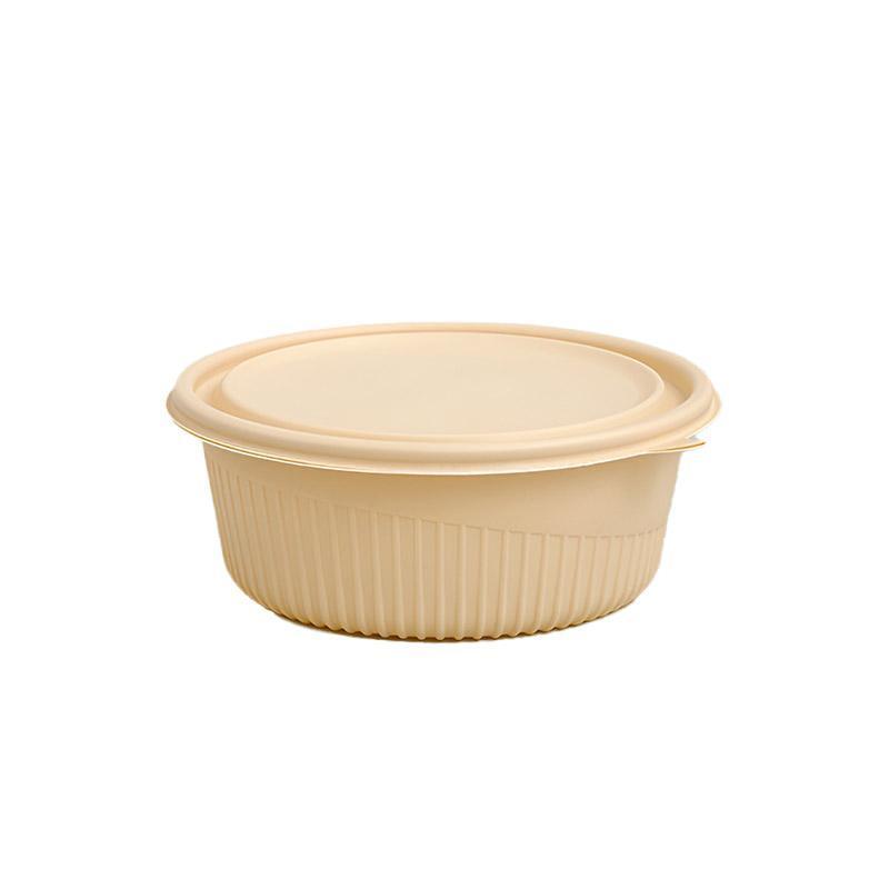Biodegradable Corn Starch Lunch Box 750ml - Eco-Friendly, Microwaveable, 50PCS - SuperSaverAU - view 8