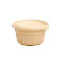 Biodegradable Corn Starch Lunch Box 900ml - Eco-Friendly, Microwaveable, 50PCS - SuperSaverAU - view 6