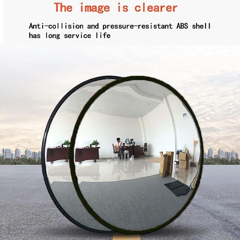 Premium Round Convex Mirror with 130° Wide View - 30cm