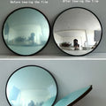 Premium Round Convex Mirror with 130° Wide View - 30cm
