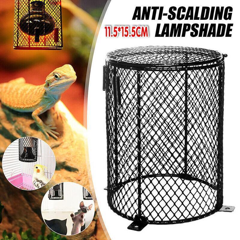 Premium Reptile Heat Lamp Mesh Cage Protector - 11.5 x 15.5cm